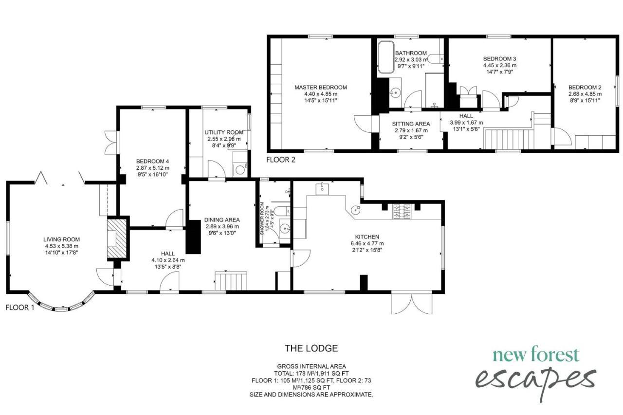 The Lodge New Milton Exterior photo